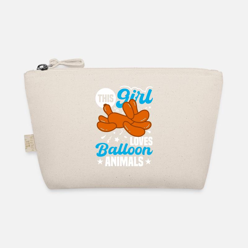 Balloon Twisting Design Organic Pouch