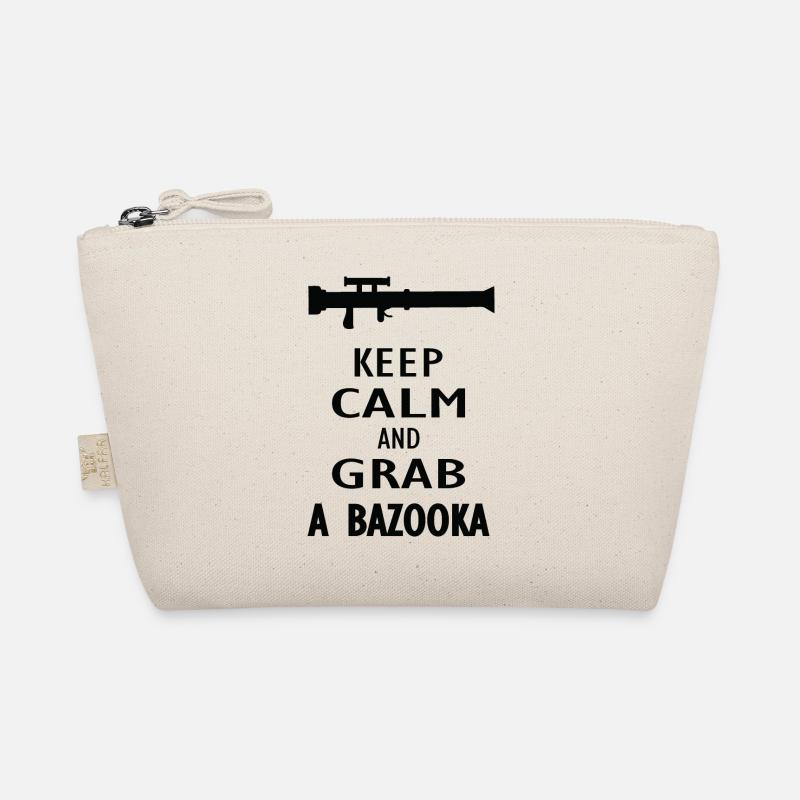 Keep calm and grab a Bazooka Bio-Täschchen