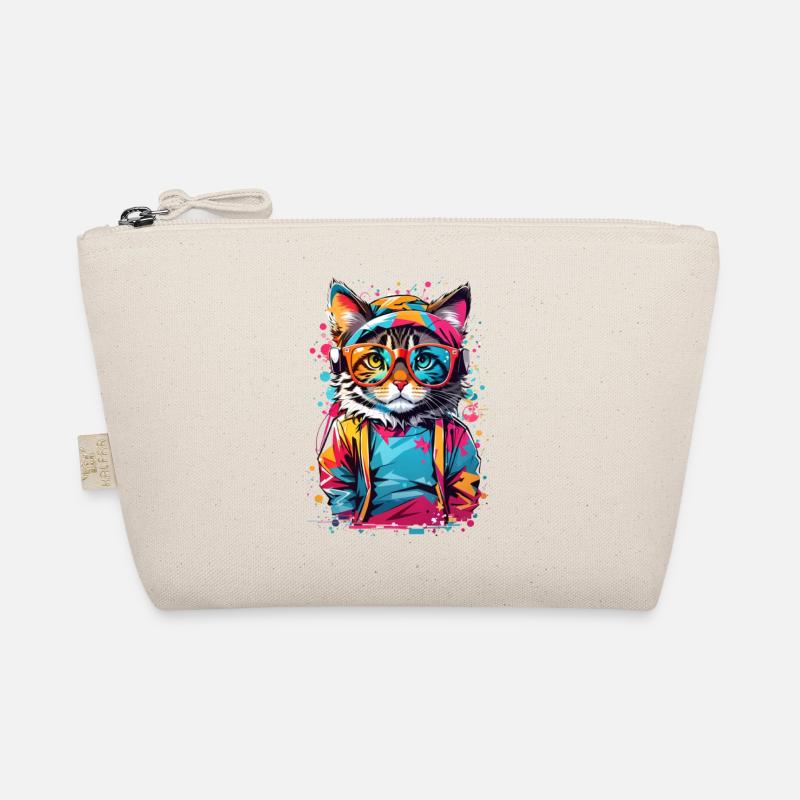 Süße Katze Bio-Täschchen