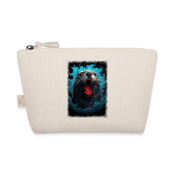 Funny Quote Otter Gift Baby Animals Otter Lover - Organic Pouch - nature - Front