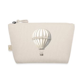 White Hot Air Balloon - Organic Pouch - nature - Front