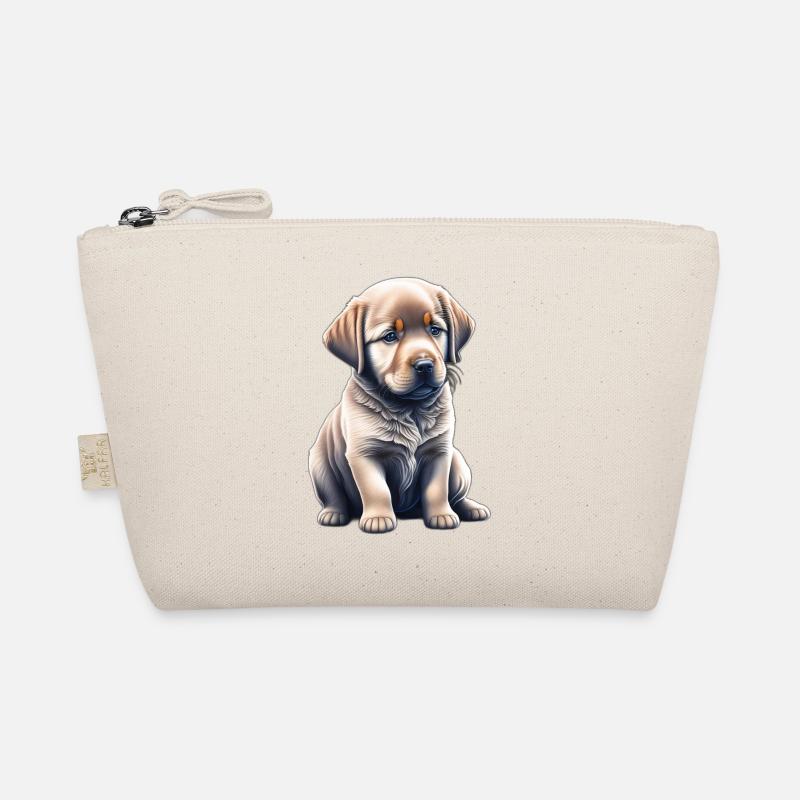 Mignon chiot Labrador - Trousse biologique - nature