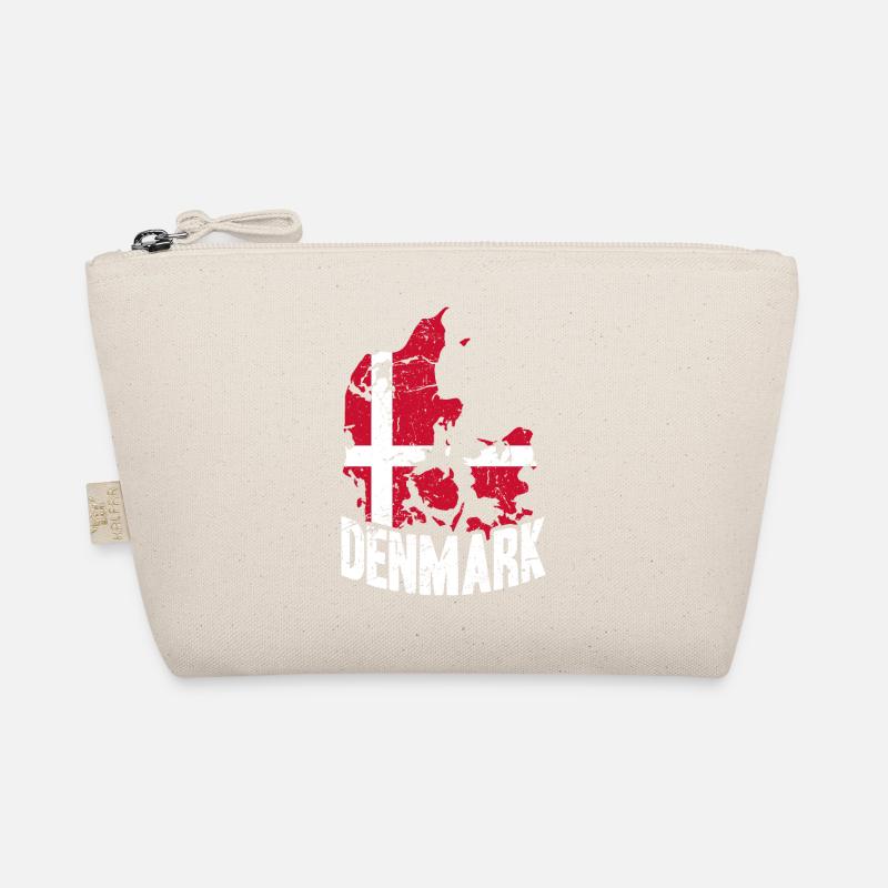 Denmark national flag Danish pride Nordic Organic Pouch