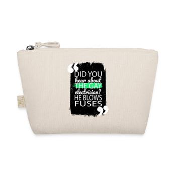 boys lesbian cool bday geek gay funny 4th of july - Bio-Täschchen - Natur - Vorne