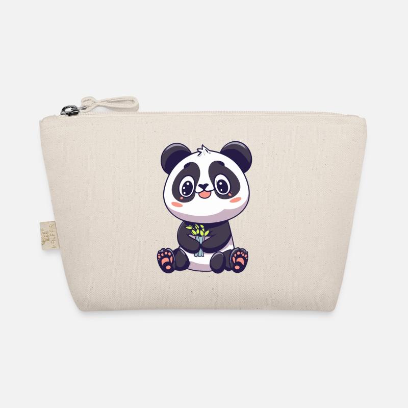 Panda mignon - Trousse biologique - nature