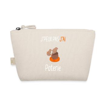 J'peux pas j'ai Poterie - Trousse biologique - nature - Devant