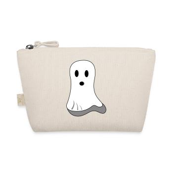 Geister-Halloween - Bio-Täschchen - Natur - Vorne
