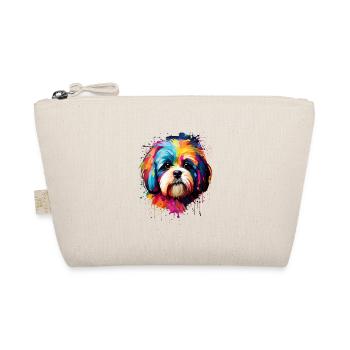 Shih Tzu Löwenhund - Bio-Täschchen - Natur - Vorne