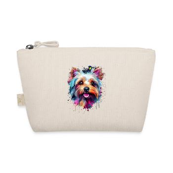 Yorkshire Terrier Colorful - Bio-Täschchen - Natur - Vorne