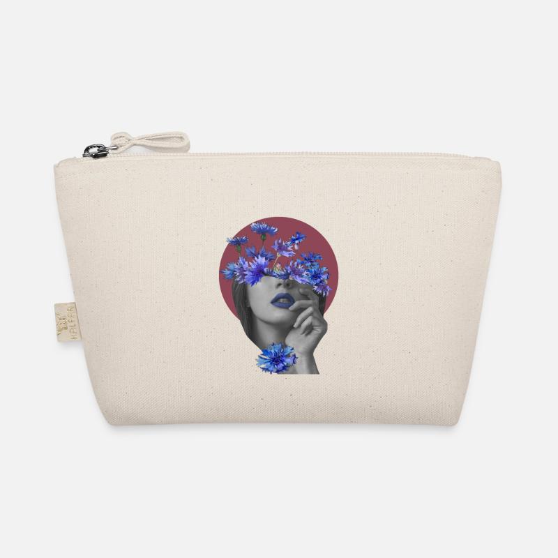 Portrait abstrait, bleuets Trousse biologique