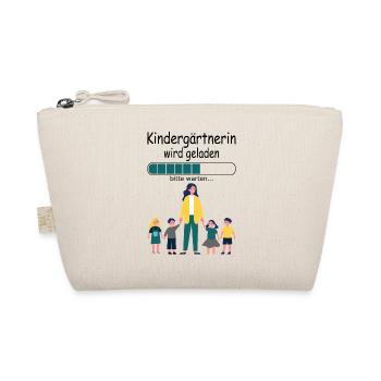 Angehende Kindergärtnerin in Ausbildung - Bio-Täschchen - Natur - Vorne