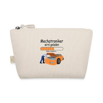 KFZ Mechatroniker in Ausbildung Lehre für Azubi - Bio-Täschchen - Natur - Vorne