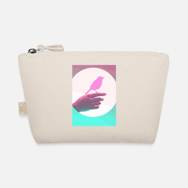 Retro-Vogel Bio-Täschchen