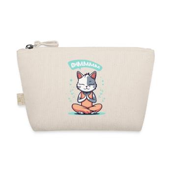 Ohmmm Yoga Cat I Meditation Relaxation | Kitten - Organic Pouch - nature - Front