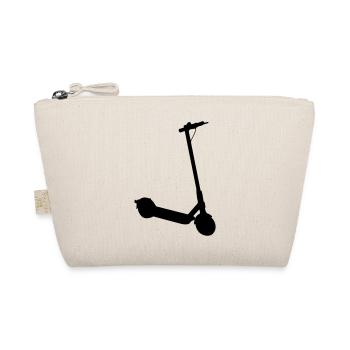 Silhouette de trottinette électrique - Trousse biologique - nature - Devant