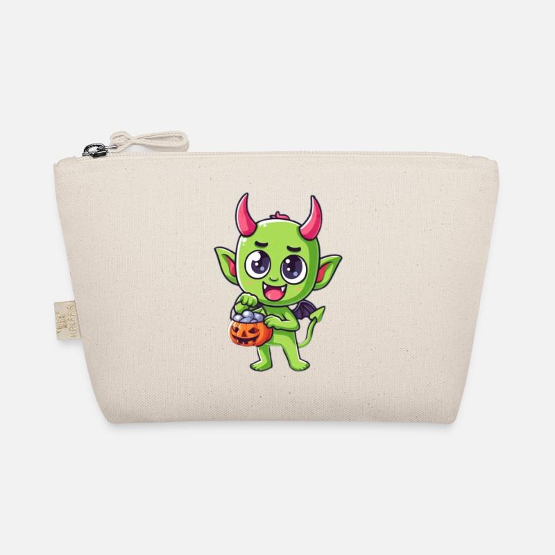 Happy Halloween Devil Organic Pouch