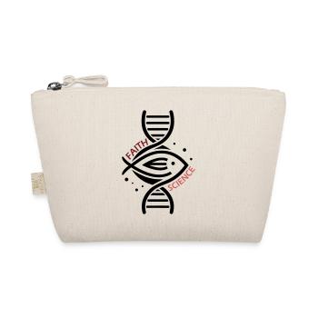 Science & Faith - DNA & Fish. - Organic Pouch - nature - Front