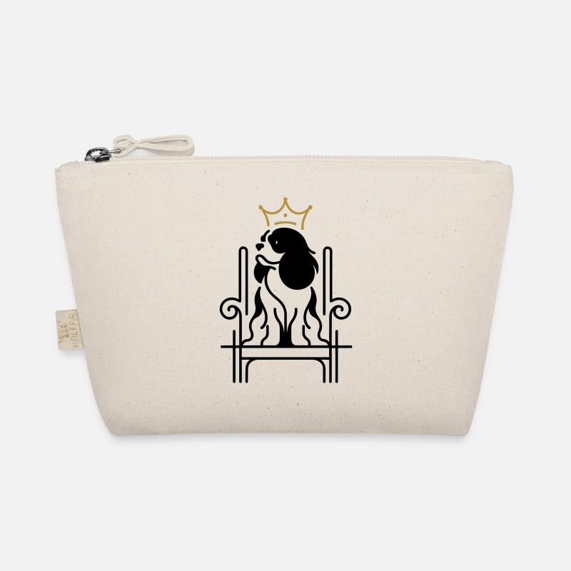 Cavalier King Charles Royal on Throne Organic Pouch