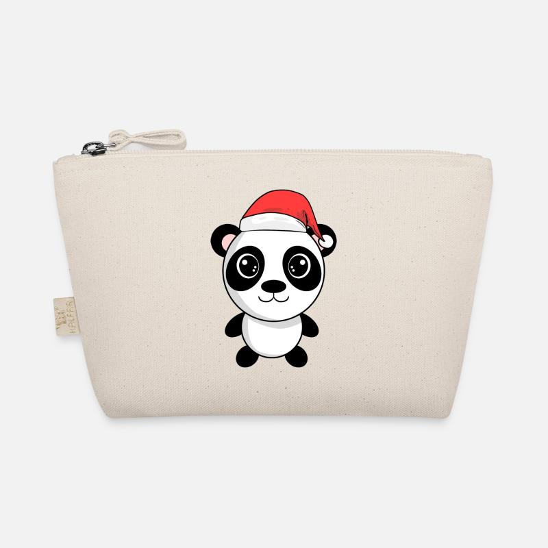 Panda Peluche Noël Trousse biologique