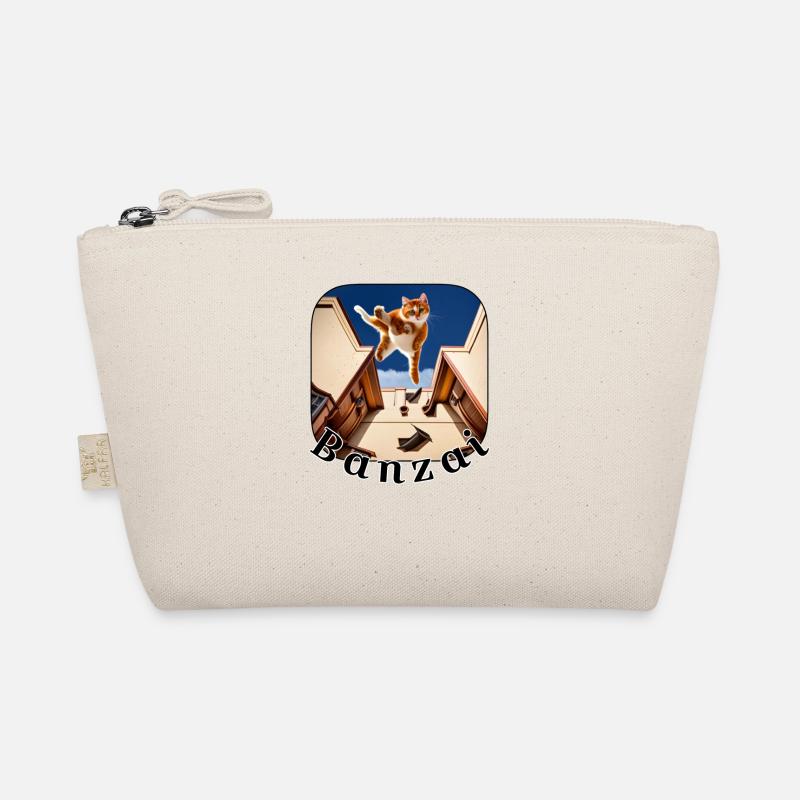 Banzai katze 3 Bio-Täschchen