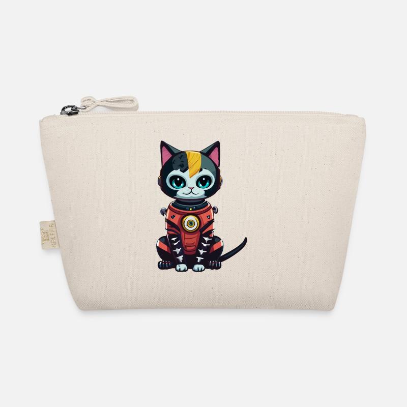 Cyberpunk Astrocat Organic Pouch