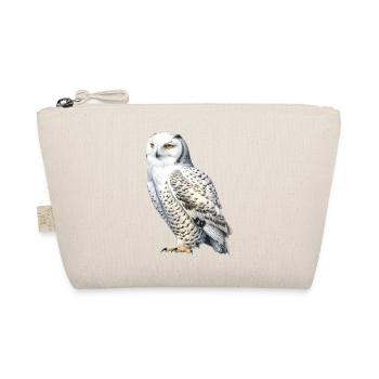 SnowyOwl 02 - Bio-Täschchen - Natur - Vorne
