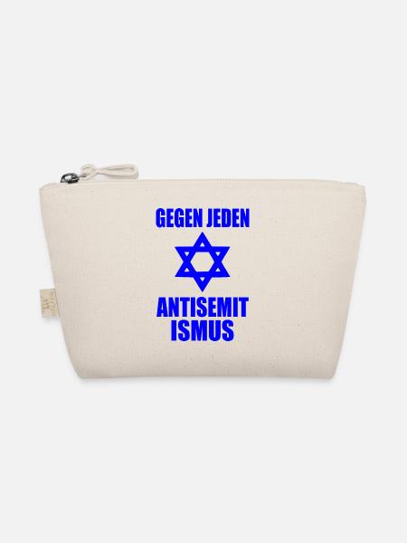 Gegen jeden antisemitismus - Bio-Täschchen - Natur