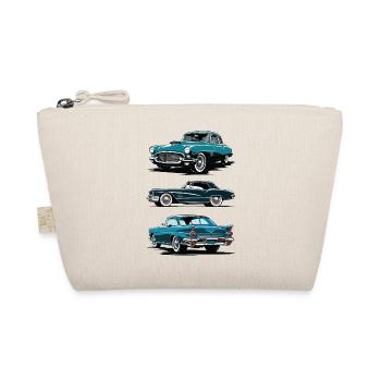 Vintage cars. Classic cars. - Organic Pouch - nature - Front