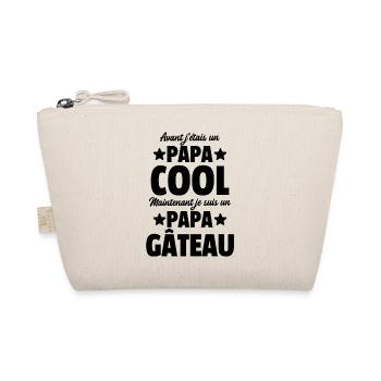 papa cool et papa gâteau - Trousse biologique - nature - Devant