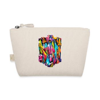 Graffiti Street Art Spray Colors Cool Artist Retro - Organic Pouch - nature - Front