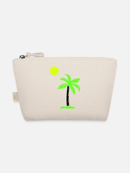 palm tree - Organic Pouch - nature - Front