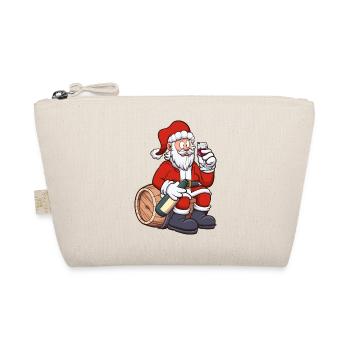 Père Noël buvant du vin - Trousse biologique - nature - Devant