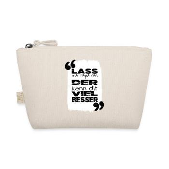 bday geek zusammenhalt 4t57369 humor elternschaft - Bio-Täschchen - Natur - Vorne