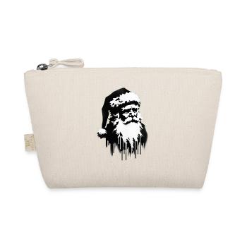 Weihnachtsmann Santa Claus - Bio-Täschchen - Natur - Vorne