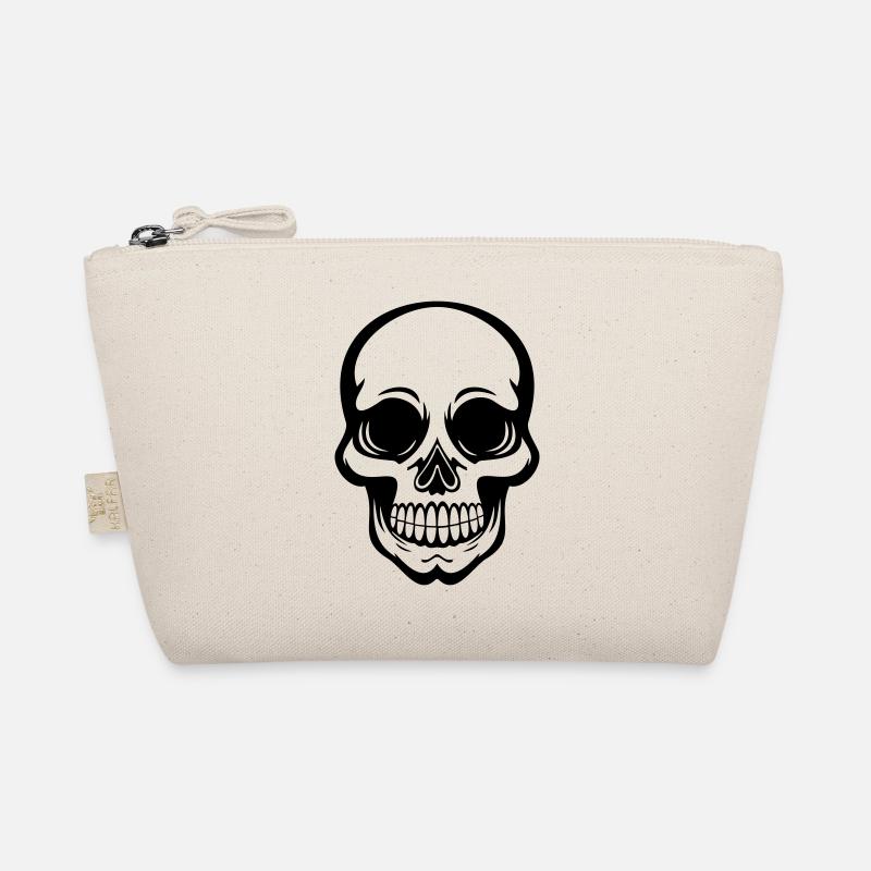 Totenkopf Bio-Täschchen