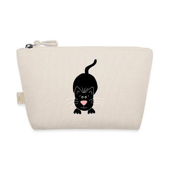 chat noir - Trousse biologique - nature - Devant