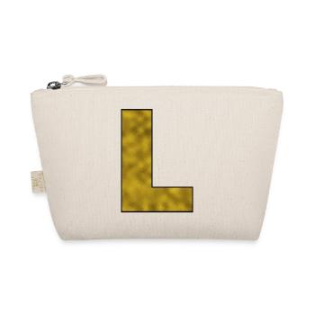 Lettre L Or - Trousse biologique - nature - Devant