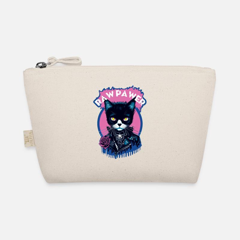 Gothic Cat Organic Pouch