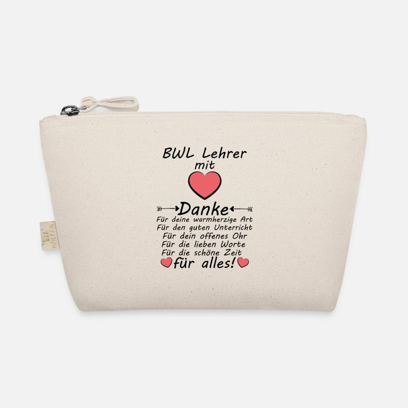 Beste BWL Lehrer Danke sagen Abschiedsgeschenk Bio-Täschchen