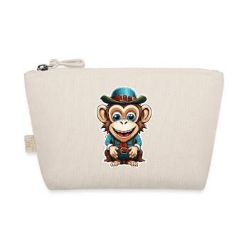 Lederhosen / Animal / Traditional costume / Tradition / Monkey - Organic Pouch - nature - Front