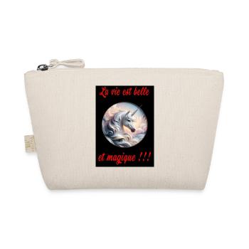 La vie est belle et magique. - Trousse biologique - nature - Devant