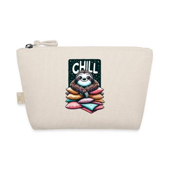 Chill Sloth - Organic Pouch - nature - Front
