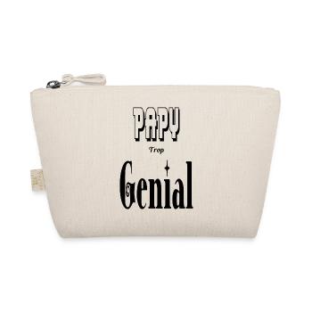 Papy Trop Génial Grand Père - Trousse biologique - nature - Devant