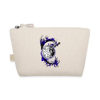 Drache mit Mond - Bio-Täschchen - Natur - Vorne