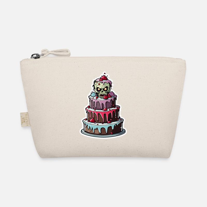 Geburtstagstorte / Kuchen / Happy Birthday / Torte - Bio-Täschchen - Natur