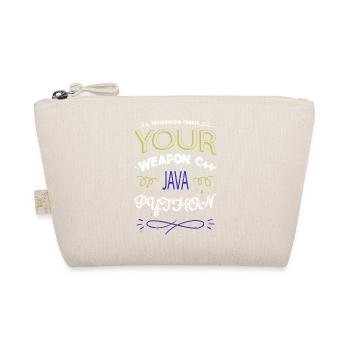 c sharp programming gift present doctor - Bio-Täschchen - Natur - Vorne
