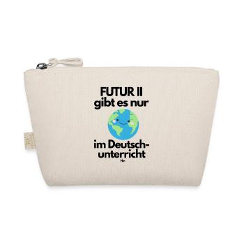 FUTUR II gibt es nur - Bio-Täschchen - Natur - Vorne