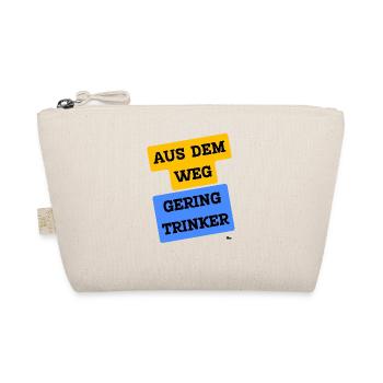 Malle Aus dem Weg Geringtrinker - Bio-Täschchen - Natur - Vorne
