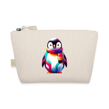 Pinguin - Bio-Täschchen - Natur - Vorne