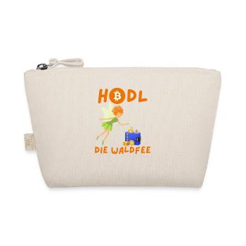 Krypto HODL die Waldfee BTC Bitcoin - Bio-Täschchen - Natur - Vorne